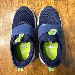 Kids Navy Blue Athletic Shoes